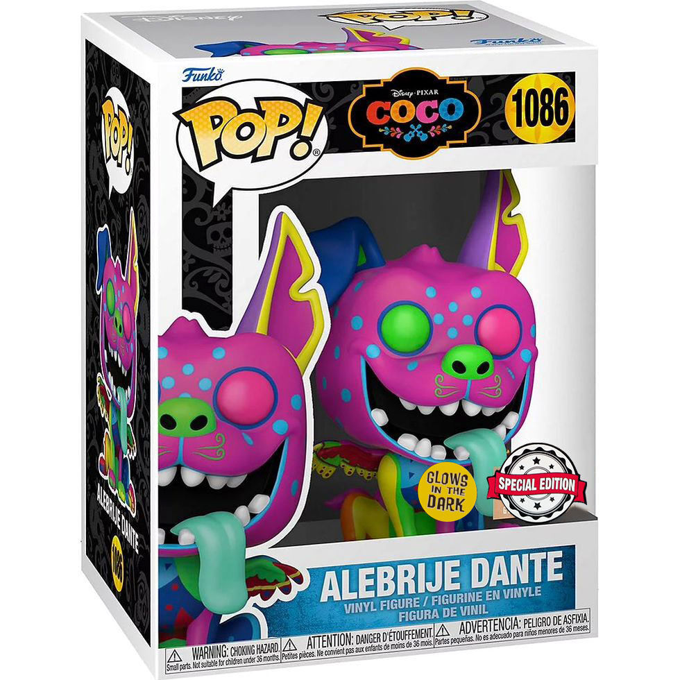 POP figure Disney Coco Alebrije Dante Exclusive Nerdscape