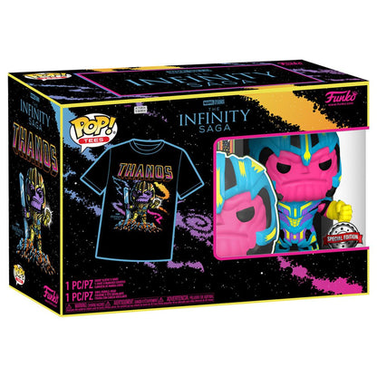Set figure POP & Tee Marvel Infinity Saga Thanos Exclusive - Nerdscape