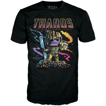 Set figure POP & Tee Marvel Infinity Saga Thanos Exclusive - Nerdscape