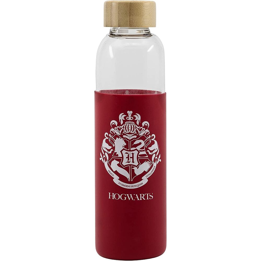 Harry Potter silicone cover glass bottle 585ml Nerdscape