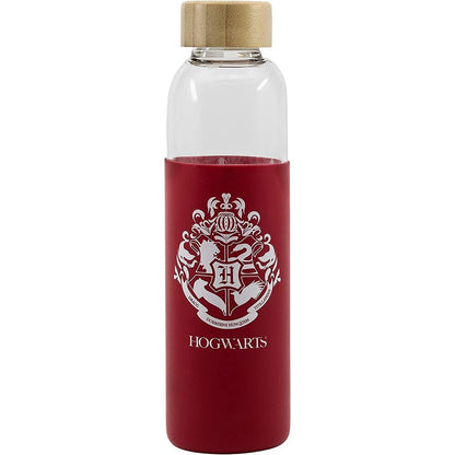 Harry Potter silicone cover glass bottle 585ml Nerdscape