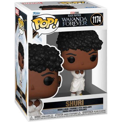 Funko Pop! Marvel Black Panther Wakanda Forever Shuri - Figura da Collezione Vinyl Nerdscape