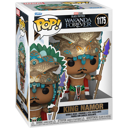 POP figure Marvel Black Panther Wakanda King Namor Nerdscape