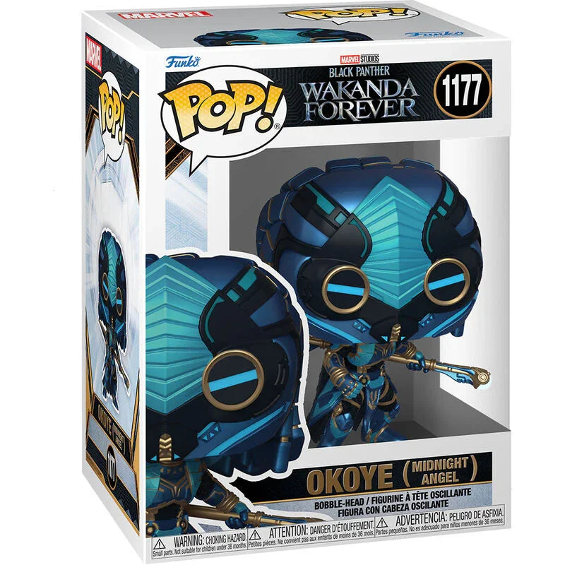 Funko Pop! Marvel Okoye - Figura da Collezione Vinyl Nerdscape