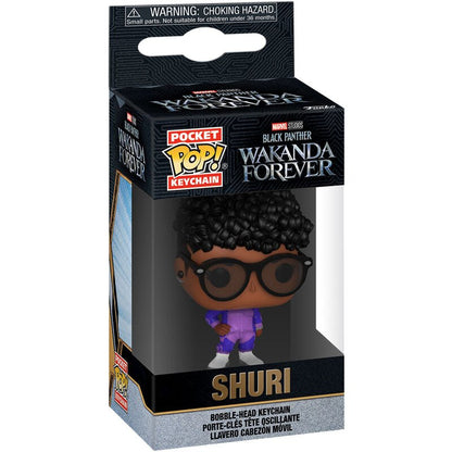 Pocket POP Keychain Marvel Black Panther Wakanda Forever Shuri - Nerdscape