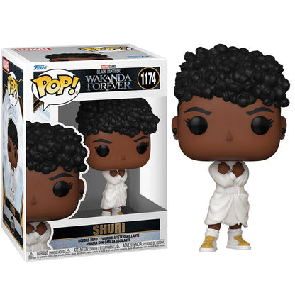 Funko Pop! Marvel Black Panther Wakanda Forever Shuri - Figura da Collezione Vinyl Nerdscape