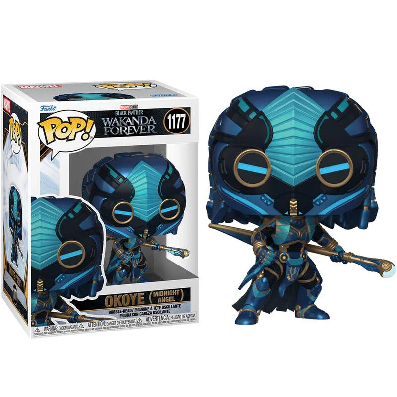 Funko Pop! Marvel Okoye - Figura da Collezione Vinyl Nerdscape