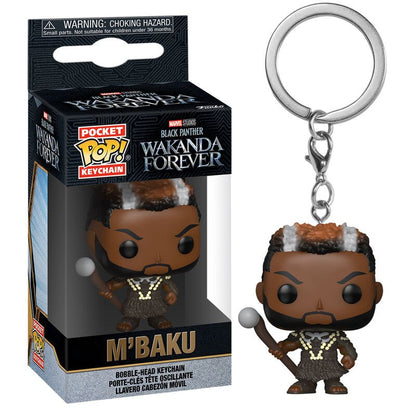 Pocket POP Keychain Marvel Black Panther Wakanda Forever M Baku - Nerdscape