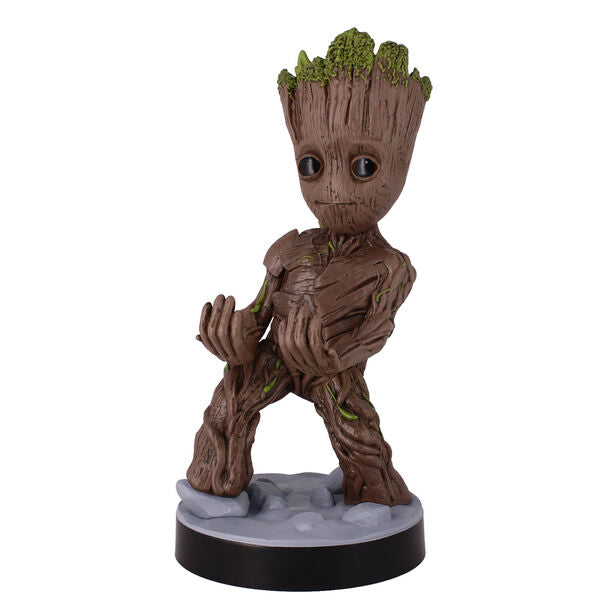 Marvel Guardians of the Galaxy Groot figure clamping bracket Cable guy 21cm Nerdscape