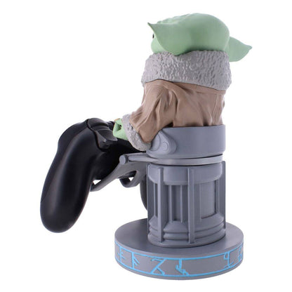 Star Wars The Mandalorian Grogu figure clamping bracket Cable guy 21cm Nerdscape