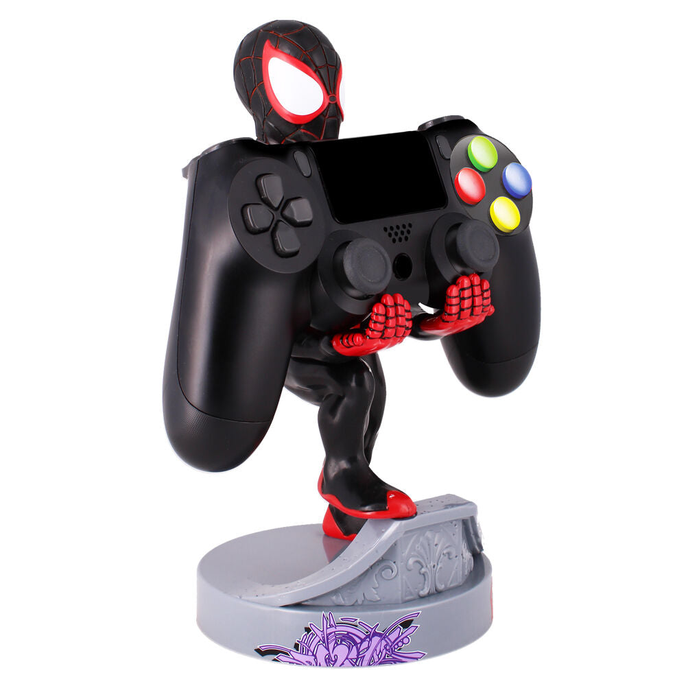 Marvel Cable Guy Spiderman Miles Morales Figura da Collezione 21cm - Nerdscape Nerdscape