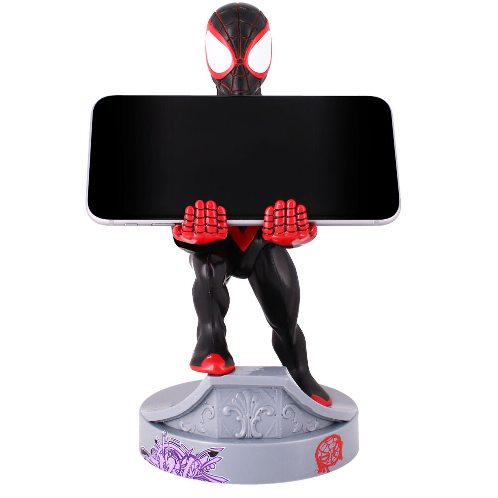 Marvel Cable Guy Spiderman Miles Morales Figura da Collezione 21cm - Nerdscape Nerdscape