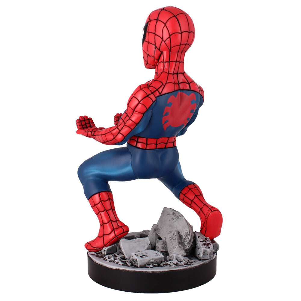 Marvel Spiderman figure clamping bracket Cable guy 21cm Nerdscape