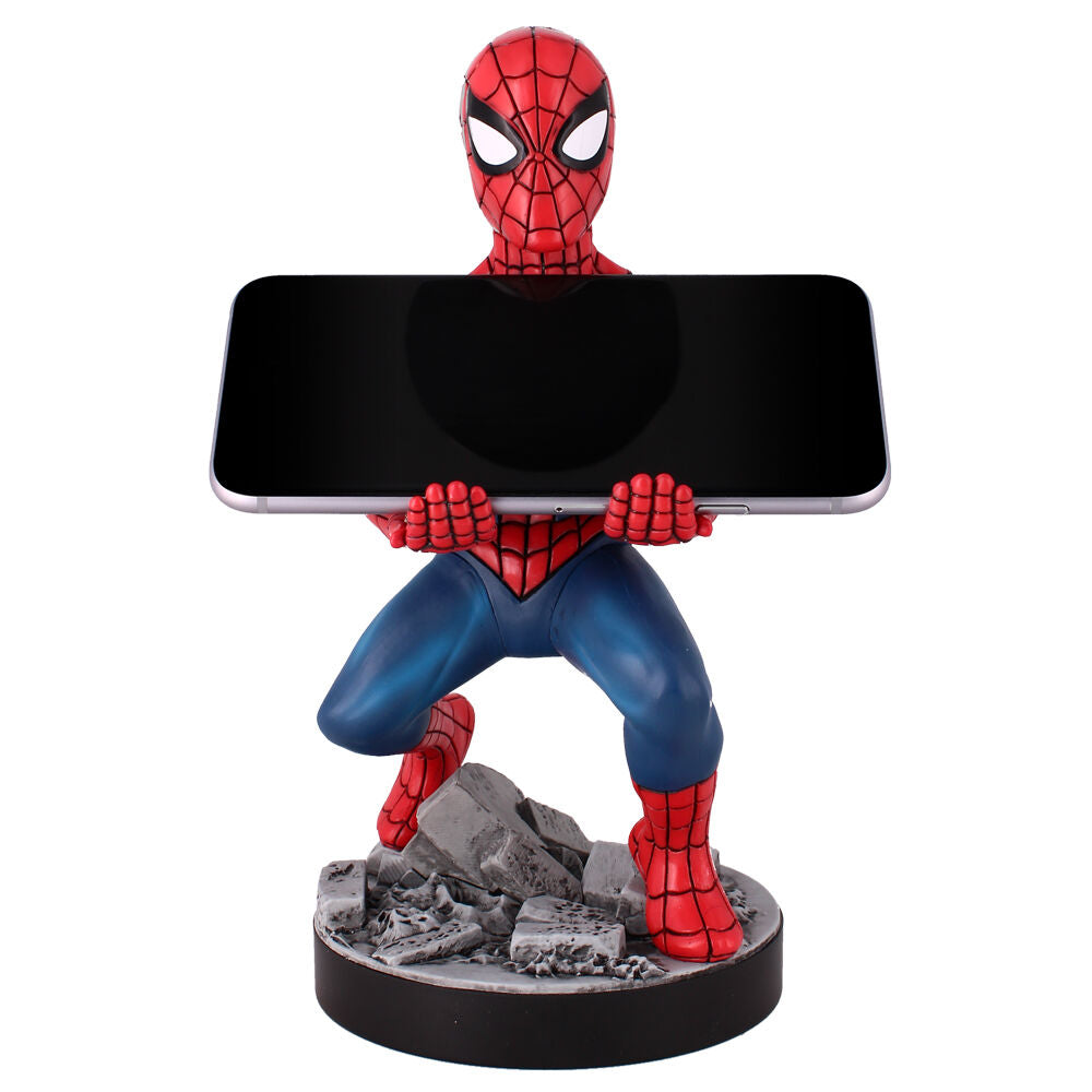 Marvel Spiderman figure clamping bracket Cable guy 21cm Nerdscape