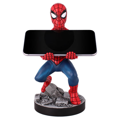 Marvel Spiderman figure clamping bracket Cable guy 21cm Nerdscape