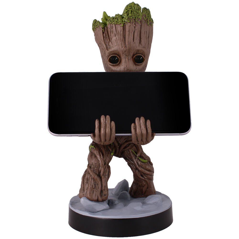 Marvel Guardians of the Galaxy Groot figure clamping bracket Cable guy 21cm Nerdscape