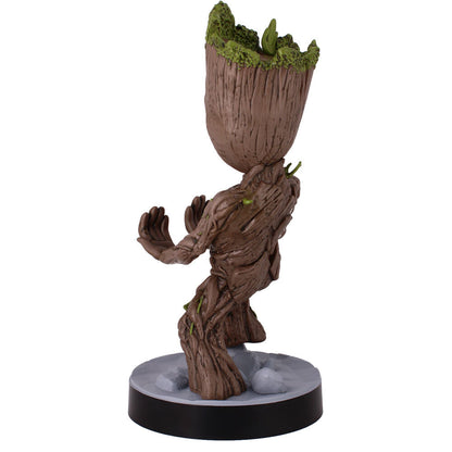 Marvel Guardians of the Galaxy Groot figure clamping bracket Cable guy 21cm Nerdscape