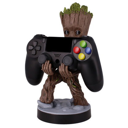 Marvel Guardians of the Galaxy Groot figure clamping bracket Cable guy 21cm Nerdscape