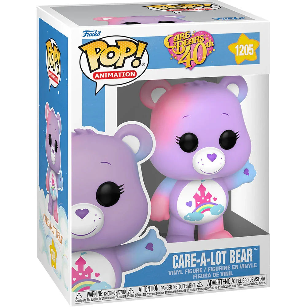 Funko Pop! Care Bears Care a Lot Bear 40th Anniversary - Figura da Collezione Vinyl Nerdscape