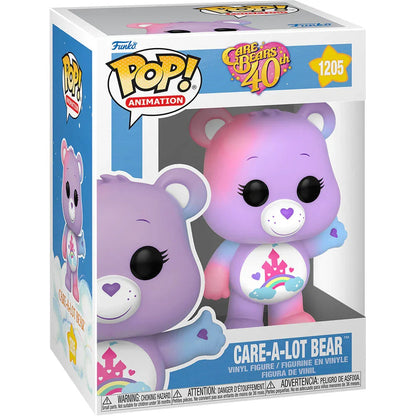Funko Pop! Care Bears Care a Lot Bear 40th Anniversary - Figura da Collezione Vinyl Nerdscape