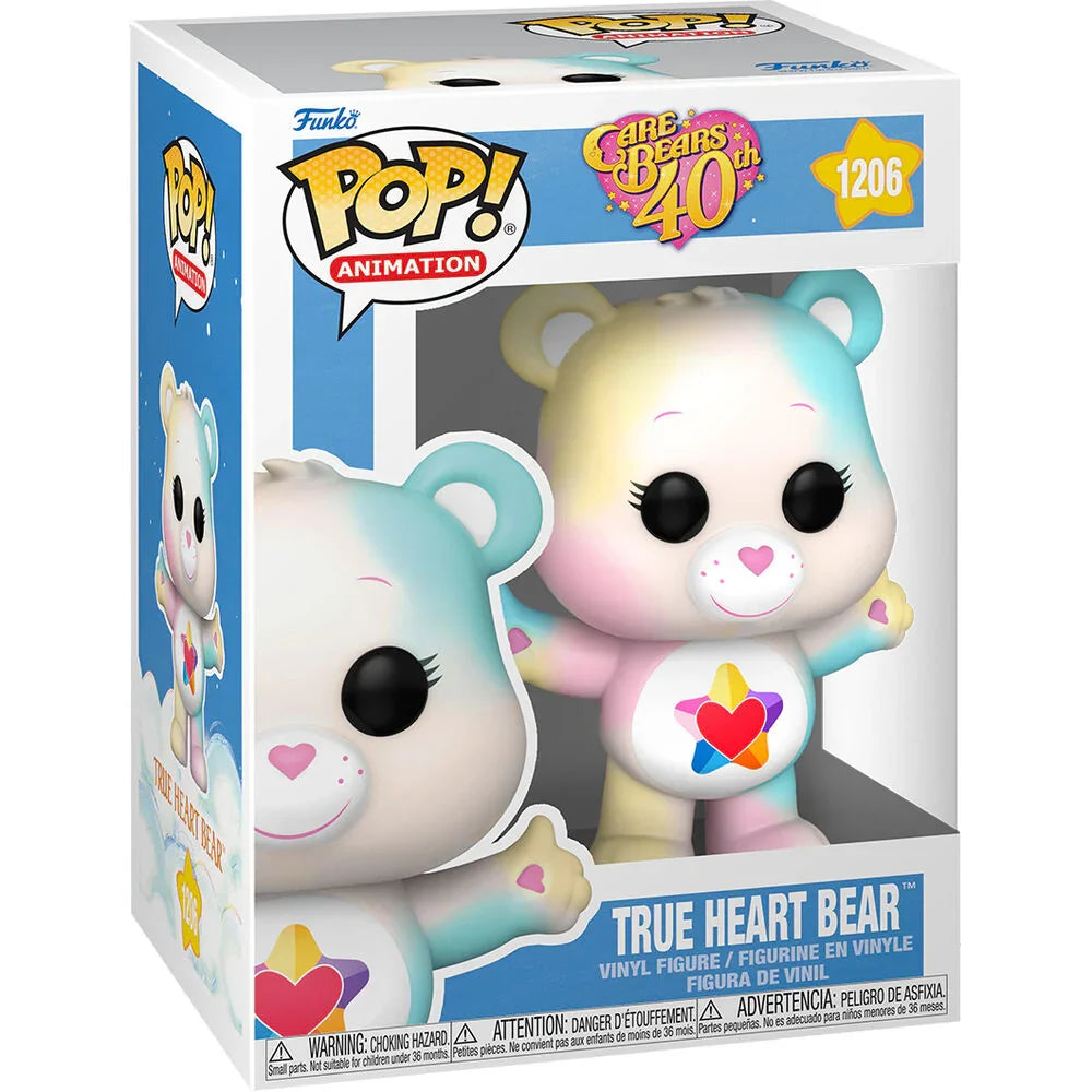 Funko Pop! Care Bears True Heart Bear 40th Anniversary - Figura da Collezione Vinyl Nerdscape