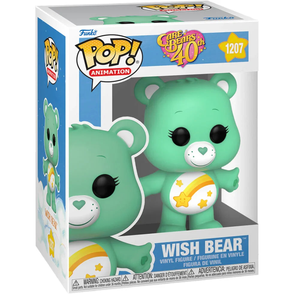 Funko Pop! Care Bears Wish Bear 40th Anniversary - Figura da Collezione Vinyl Nerdscape