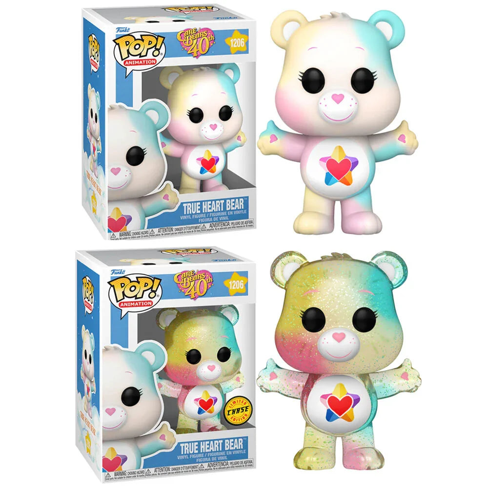 Funko Pop! Care Bears True Heart Bear 40th Anniversary - Figura da Collezione Vinyl Nerdscape