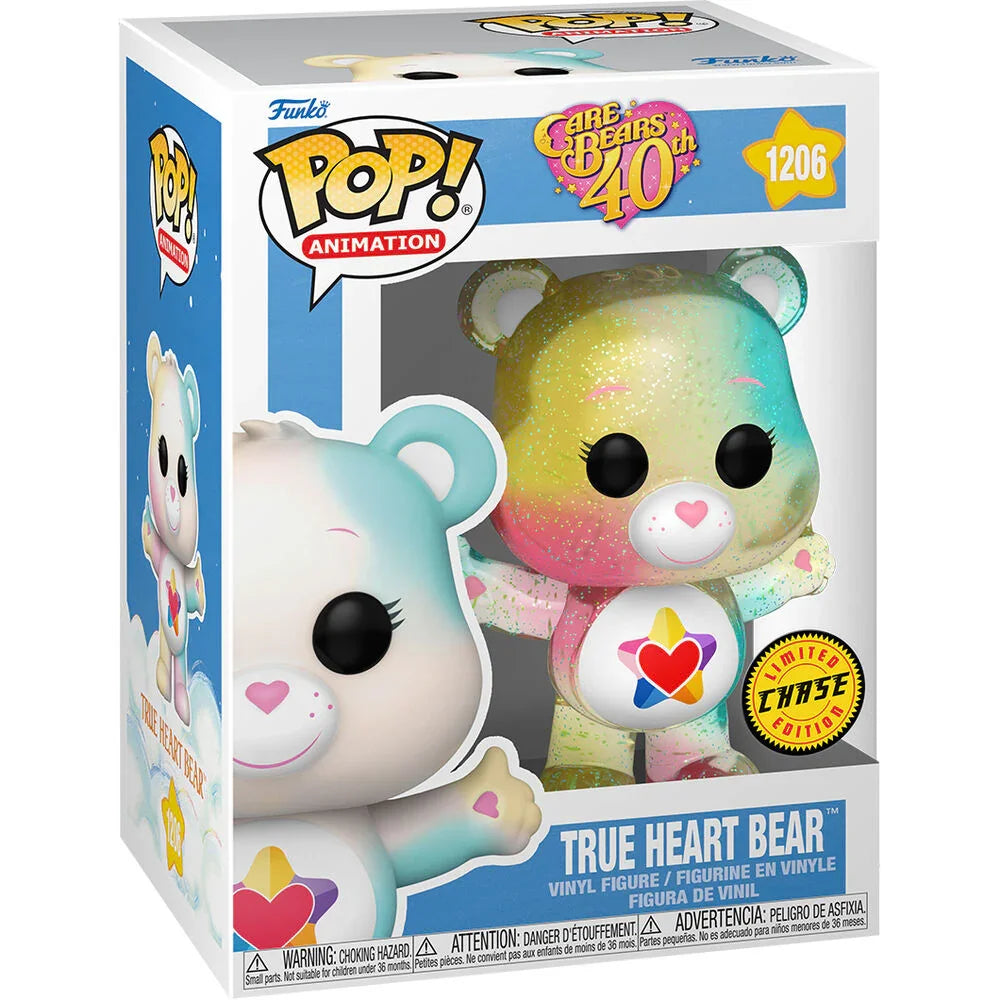 Funko Pop! Care Bears True Heart Bear 40th Anniversary - Figura da Collezione Vinyl Nerdscape