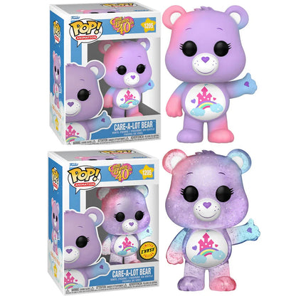 Funko Pop! Care Bears Care a Lot Bear 40th Anniversary - Figura da Collezione Vinyl Nerdscape