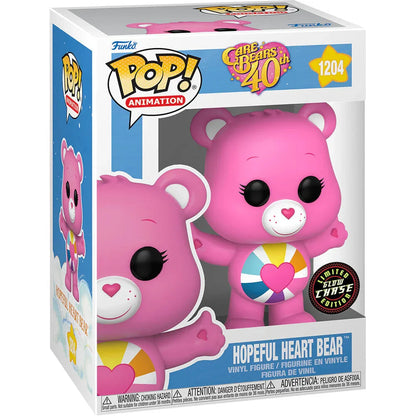 Funko Pop! Care Bears Hopeful Heart Bear - Figura da Collezione Vinyl Nerdscape