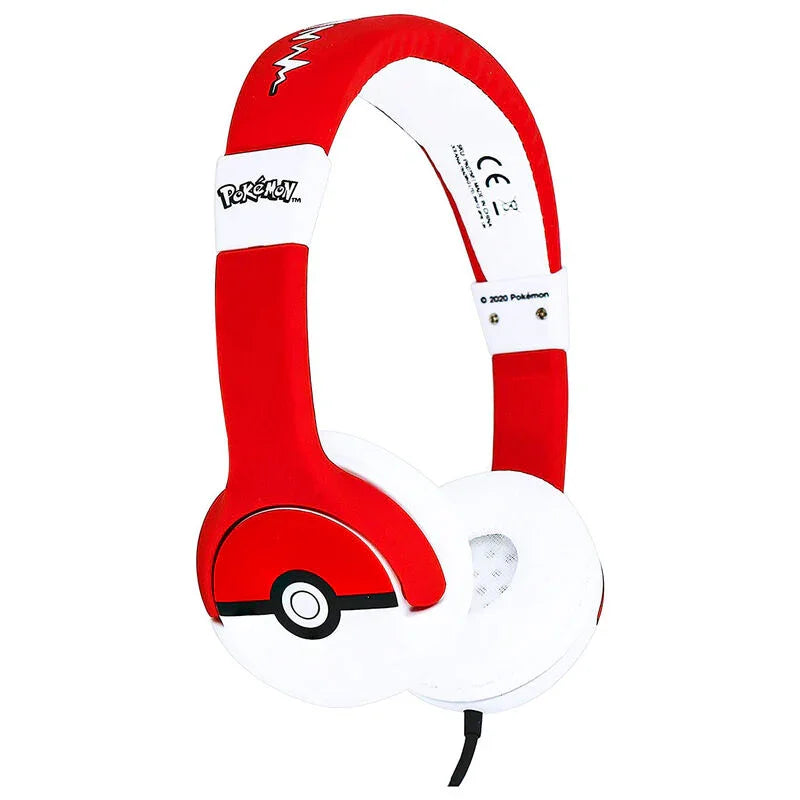Pokemon Pokeball kids headphones Nerdscape