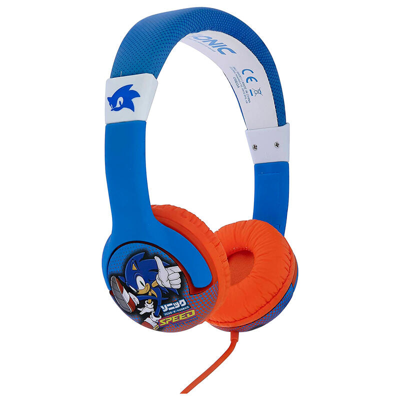 Sonic the Hedgehog kids headphones Nerdscape