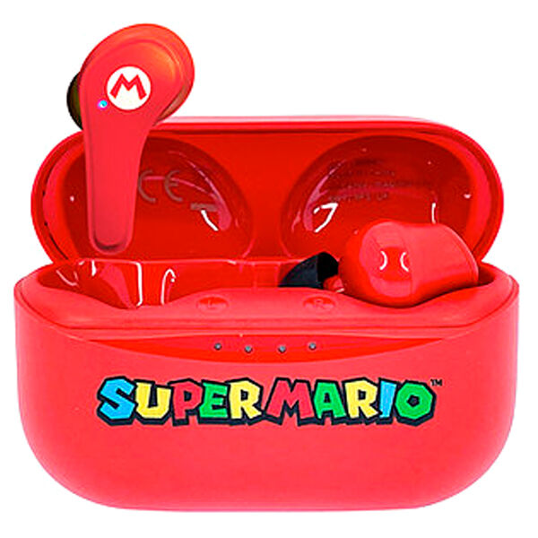Nintendo Super Mario Red earpods Nerdscape