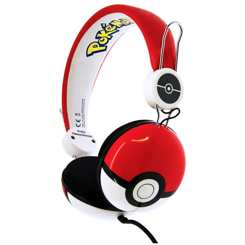 Pokemon Pokeball universal headphones Nerdscape