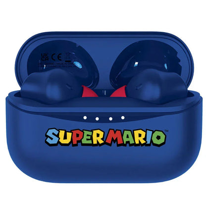 Nintendo Super Mario Blue earpods Nerdscape