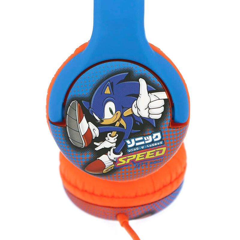 Sonic the Hedgehog kids headphones Nerdscape