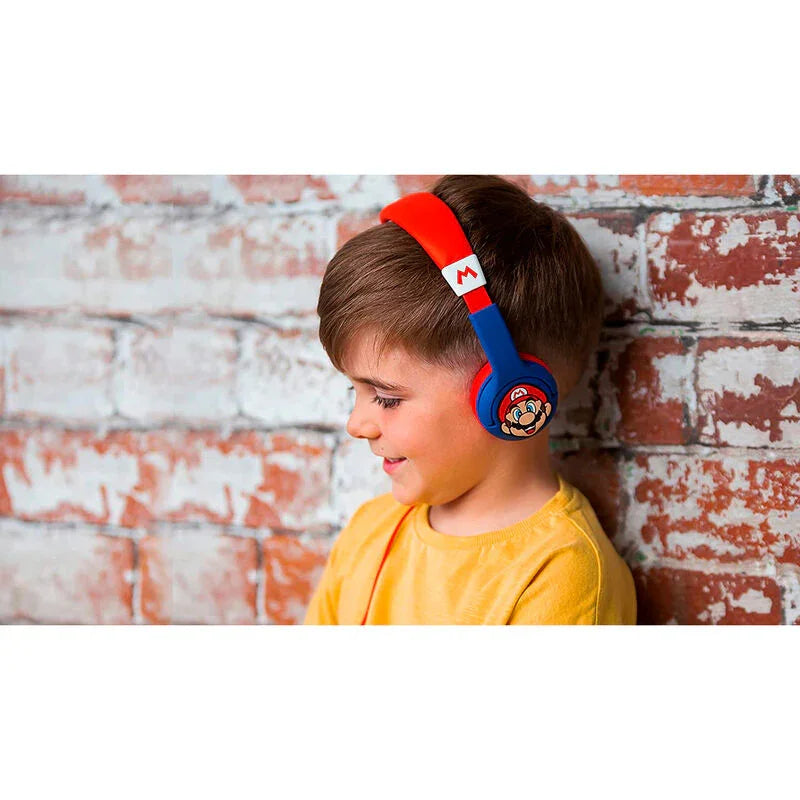 Super Mario Bros kids headphones Nerdscape