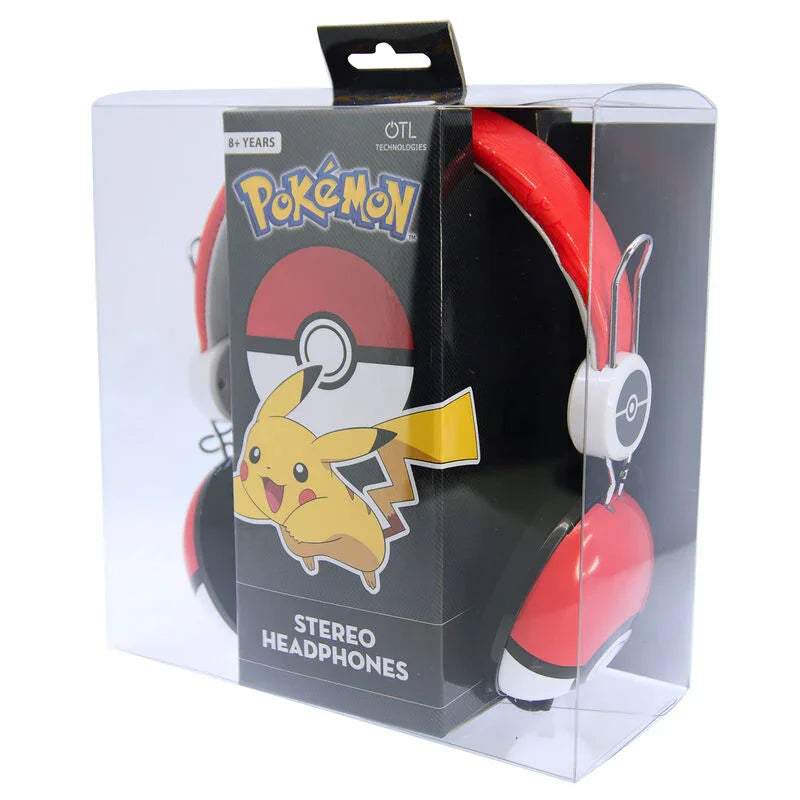 Pokemon Pokeball universal headphones Nerdscape