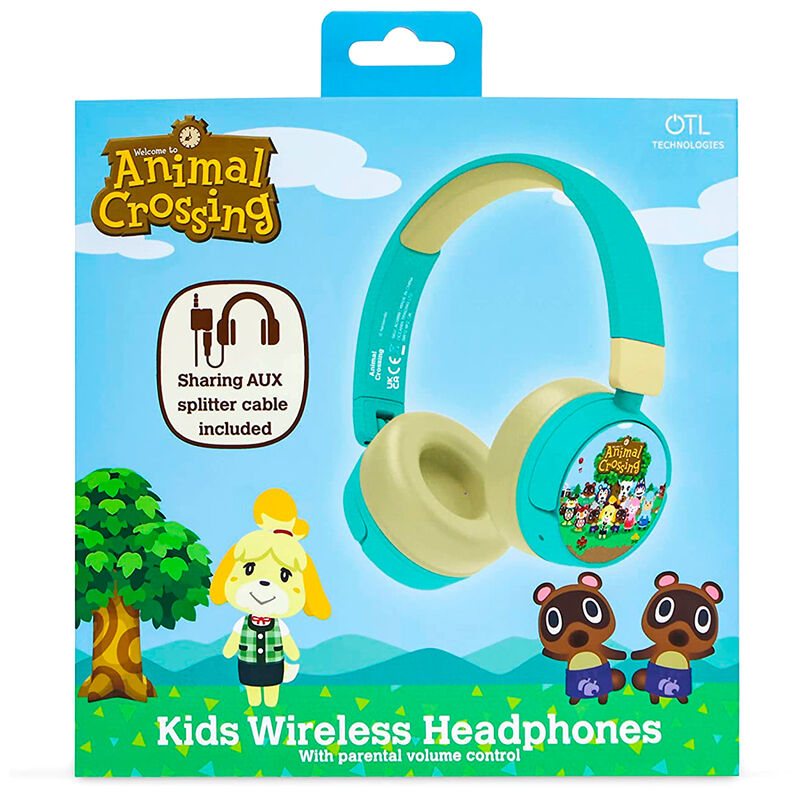 Animal Crossing wireless kids headphones