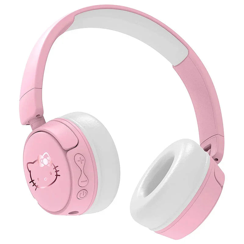Hello Kitty Rose Gold wireless kids headphones Nerdscape