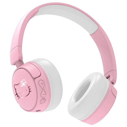 Hello Kitty Rose Gold wireless kids headphones Nerdscape