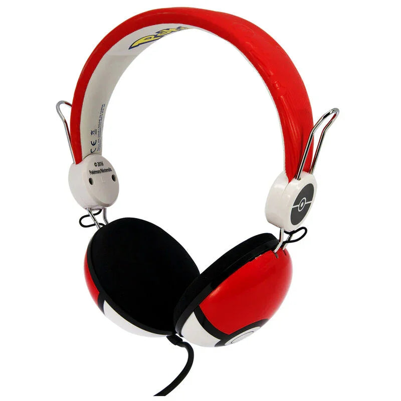 Pokemon Pokeball universal headphones Nerdscape