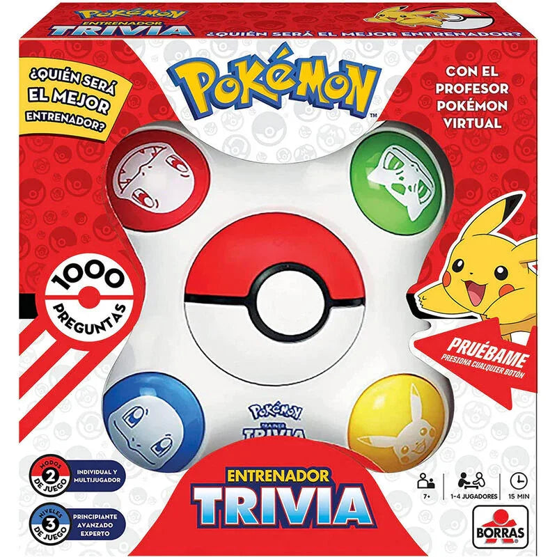 Spanish Pokemon Trivia board game Nerdscape