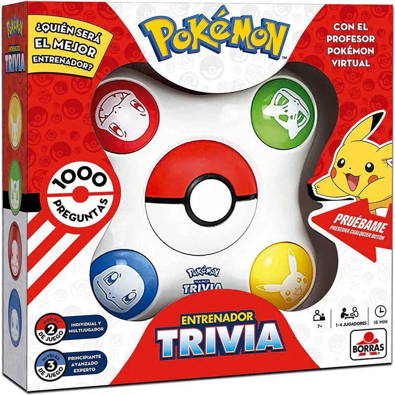 Spanish Pokemon Trivia board game Nerdscape