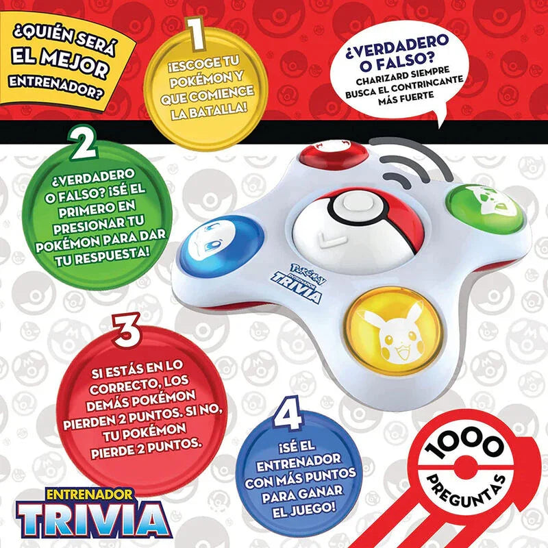 Spanish Pokemon Trivia board game Nerdscape