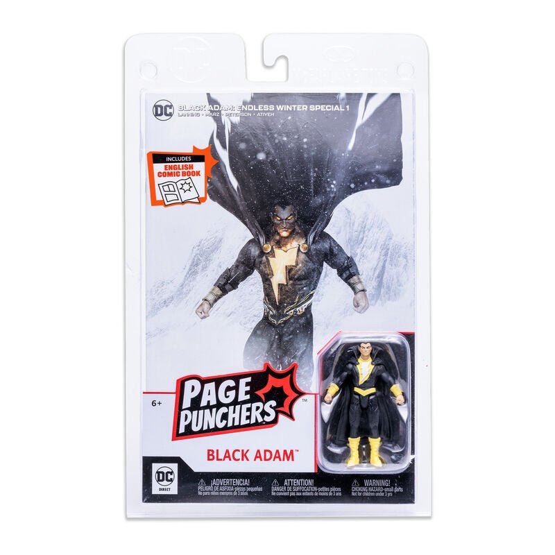 DC Comics Comic Endgless + Black Adam figure 7cm - Nerdscape