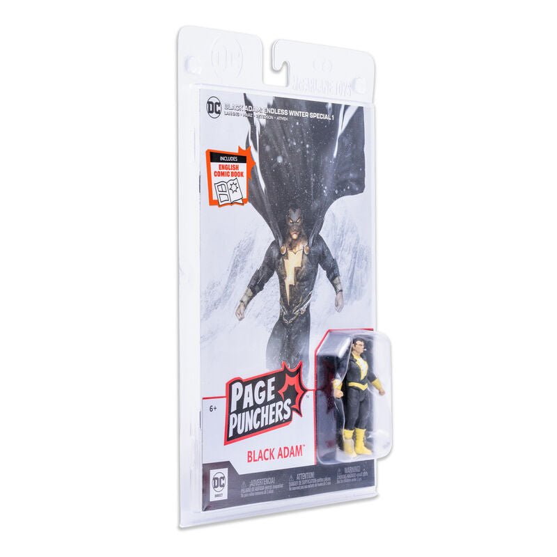 DC Comics Comic Endgless + Black Adam figure 7cm - Nerdscape