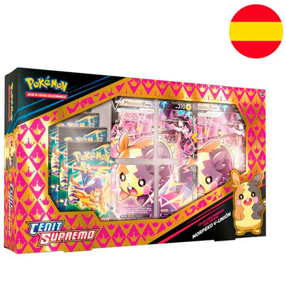 Spanish Pokemon Morpecko V Union Trading Card Game box Nerdscape