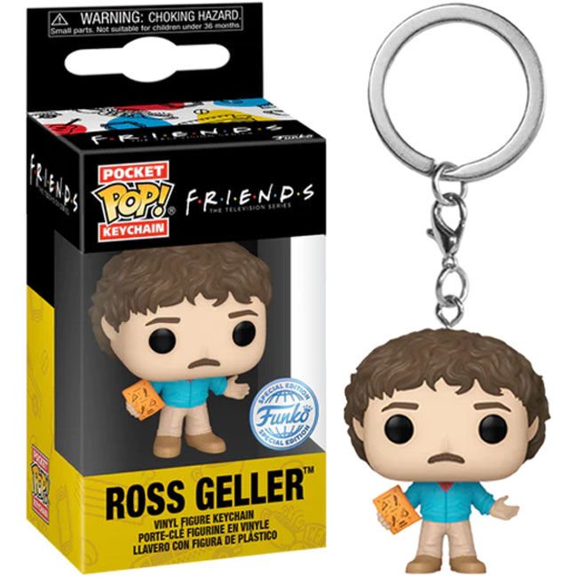 Pocket POP Keychain Friends Ross Geller Exclusive - Nerdscape