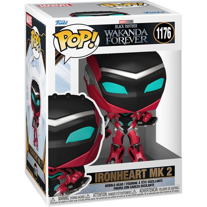 POP figure Marvel Black Panther Wakanda Forever Ironheart MK2 - Nerdscape